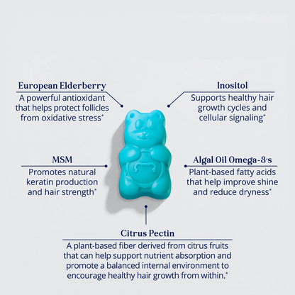 Oriva Labs® Hair Vegan Vitamin Gummies